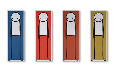 Lot 154 - Stik (British), 'Standing Figure (UK Big Issue)', 2013