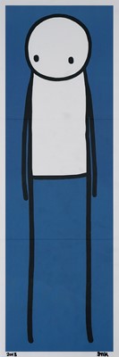 Lot 154 - Stik (British), 'Standing Figure (UK Big Issue)', 2013