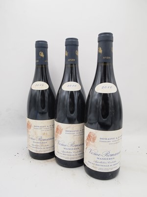 Lot 72 - 12 bottles 2010 Vosne-Romanee Maizieres A-F Gros