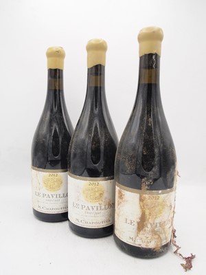 Lot 87 - 6 bottles 2012 Ermitage Le Pavillon