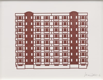 Lot 65 - Julian Opie (British 1958-), 'Apartment 5', 2021