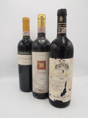 Lot 107 - 11 bottles Mixed Piedmont