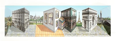 Lot 137b - Patrick Hughes (British 1939-), 'Paree', 2023