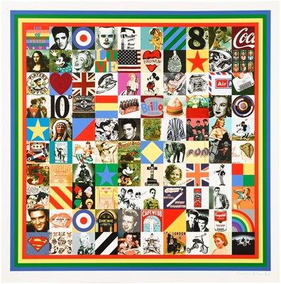 Lot 140a - Peter Blake (British 1932-), '100 Sources Of Pop Art', 2014