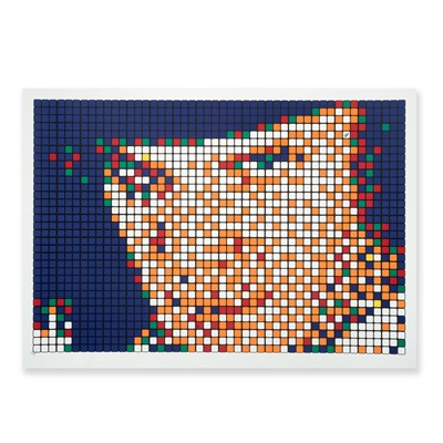 Lot 156 - Invader (French 1969-), 'Rubik Kubrick I - Alex', 2006