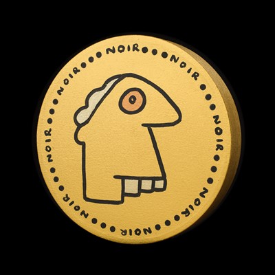 Lot 171 - Thierry Noir (French 1958-), 'Noircoin', 2022