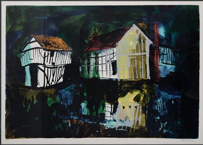 Lot 74 - John Piper (British 1903-1992), 'Lower Brockhampton', 1983