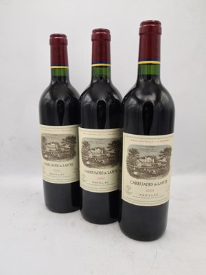Lot 25 - 12 bottles 2002 Carruades de Lafite