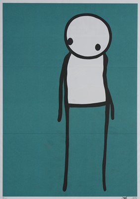 Lot 199 - Stik (British 1979-), 'Don't Panic (signed)', 2013