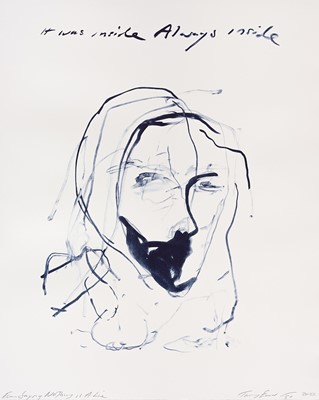 Lot 139b - Tracey Emin (British 1963-), 'Even Saying Nothing Is A Lie', 2022