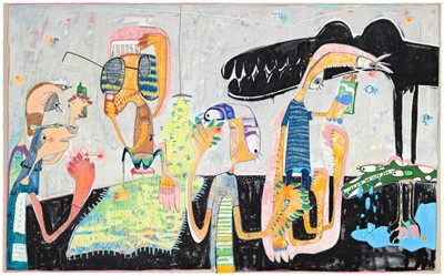 Lot 136b - Rafa Macarrón (Spanish 1981-), 'Untitled', 2023