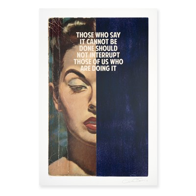 Lot 36 - Connor Brothers (British Duo), 'Those Who Say It Cannot Be Done', 2019