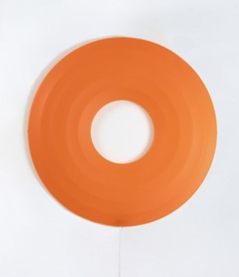 Lot 185a - Josh Sperling (American 1984-), Donut Lamp (Orange), 2020