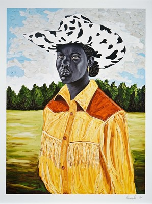 Lot 135 - Otis Kwame Quaicoe (Ghanaian 1988-), 'Rancher', 2021