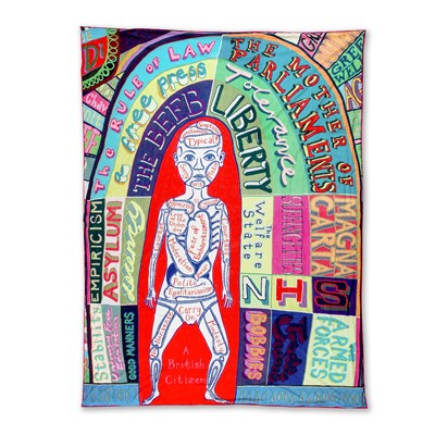 Lot 42 - Grayson Perry (British 1960-), 'Comfort Blanket', 2014