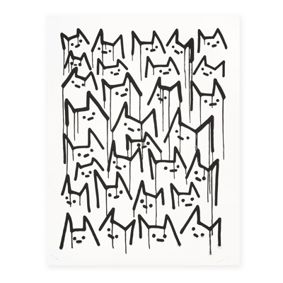 Lot 45 - Coolman Coffeedan (American 1995-), 'Alley Cats', 2021
