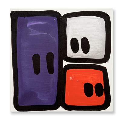 Lot 43 - Coolman Coffeedan (American 1995-) 'Mini Canvas', 2021