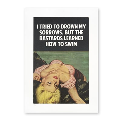 Lot 17 - Connor Brothers (British Duo), 'I Tried To Drown My Sorrows', 2014