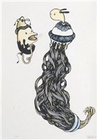 Lot 104 - Microbo (Italian b.1970), ‘Pandora e Sarsicus’, 2008
