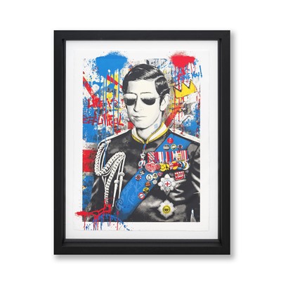 Lot 211 - Mr Brainwash (French 1966-), 'Long Live The King', 2023