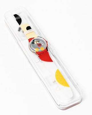 Lot 22 - Damien Hirst & Swatch (Collaboration), 'Mirror Spot Mickey', 2018