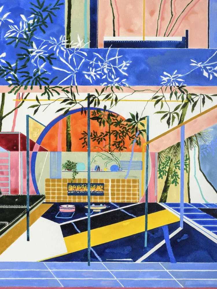 Lot 8 - Charlotte Keates (British 1990-), 'Lions Gate Portal', 2022