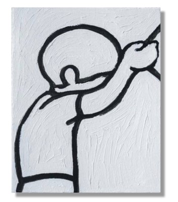 Lot 46 - Hashimoto Yutaka (Japanese 1979-), 'Cited from Eadweard Muybridge’s ‘The Human Figure in Motion’#002-3', 2023
