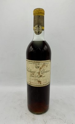 Lot 63 - 1 bottle 1967 Ch d'Yquem