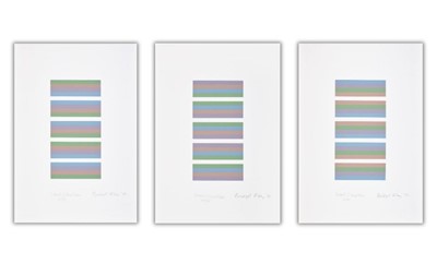 Lot 100a - Bridget Riley (British 1931-), 'Intervals 3', 2021