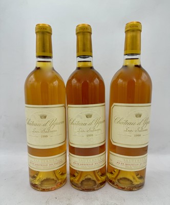 Lot 64 - 3 bottles 1999 Ch d'Yquem