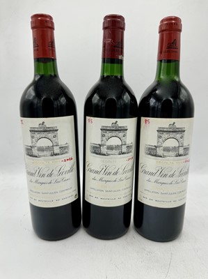 Lot 45 - 3 bottles 1995 Ch Leoville-las-Cases
