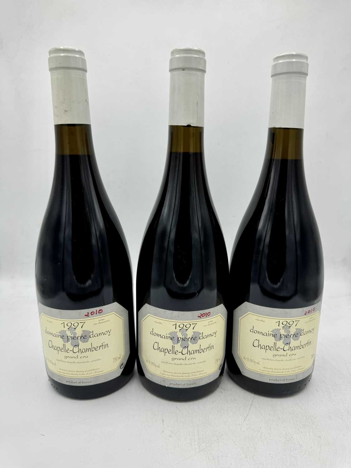 Lot 81 - 3 bottles 1997 Chapelle-Chambertin P Damoy