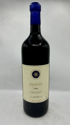 Lot 122 - 1 3 litre bottle 1996 Sassicaia