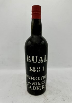 Lot 20 - 1 bottle 1881 Rutherford & Miles Bual