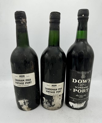 Lot 10 - 5 bottles Mixed Vintage Port