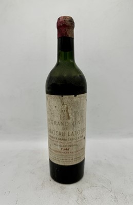 Lot 60 - 1 bottle 1947 Ch Latour