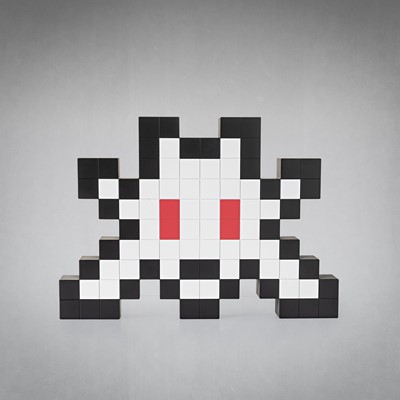 Lot 232 - Invader (French 1969-), '3D Little Big Space', 2022