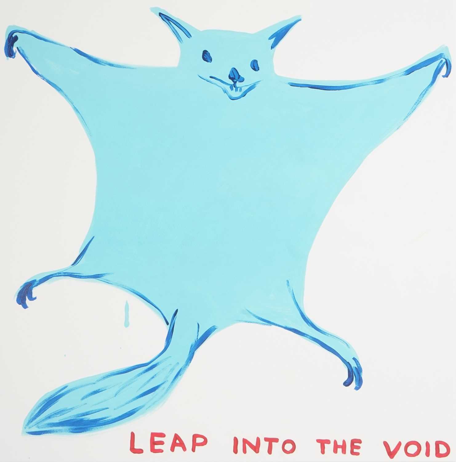 Lot 66 - David Shrigley (British 1968-), 'Leap Into The Void', 2023