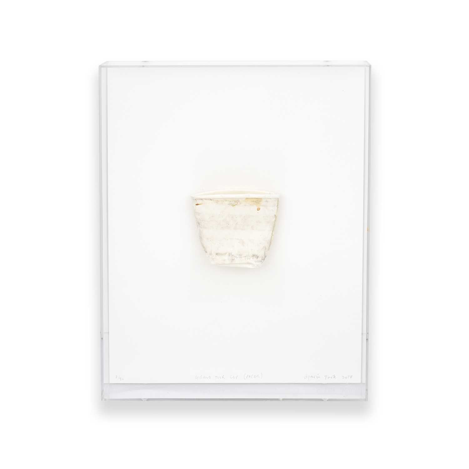 Lot 76 - Gavin Turk (British 1967-), ‘Grand Tour Cup (Paper)’, 2015
