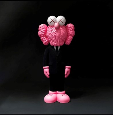 Lot 202 - Kaws (American 1974-), 'BFF (Dior Pink)', 2019