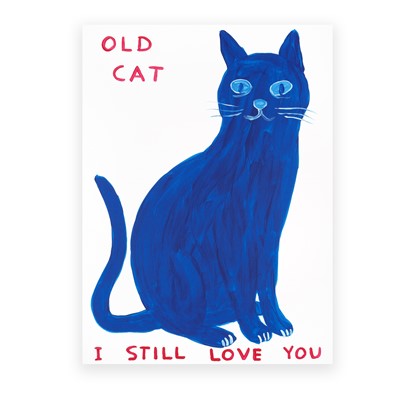 Lot 198 - David Shrigley (British 1968-), 'Old Cat', 2022