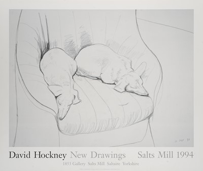 Lot 49 - David Hockney (British 1937-), 'New Drawings', 1994
