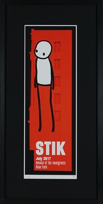 Lot 221a - Stik (British 1979-), 'Avenue Of The Immigrants', 2017