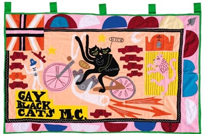 Lot 143 - Grayson Perry (British 1960-), 'Gay Black Cats MC', 2017