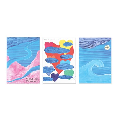Lot 53 - David Shrigley (British 1968-), 'Good Weather', 2024