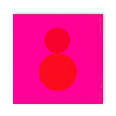 Lot 74 - Gary Hume (British 1962-), 'Snowman', 1996