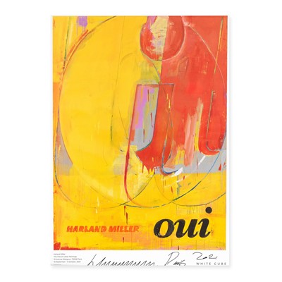Lot 82 - Harland Miller (British 1964-)'The French Letter Paintings (Oui)', 2021