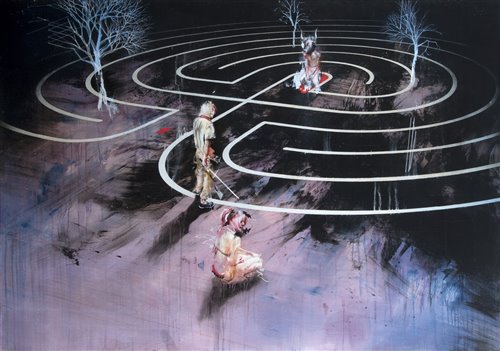 Lot 388 - Ian Francis (British b.1979), ‘Theseus Crosses A Line’, 2011