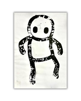 Lot 275 - Stik (British 1979-), 'Stamp', 2023