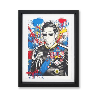 Lot 225 - Mr Brainwash (French 1966-), 'Long Live The King', 2023